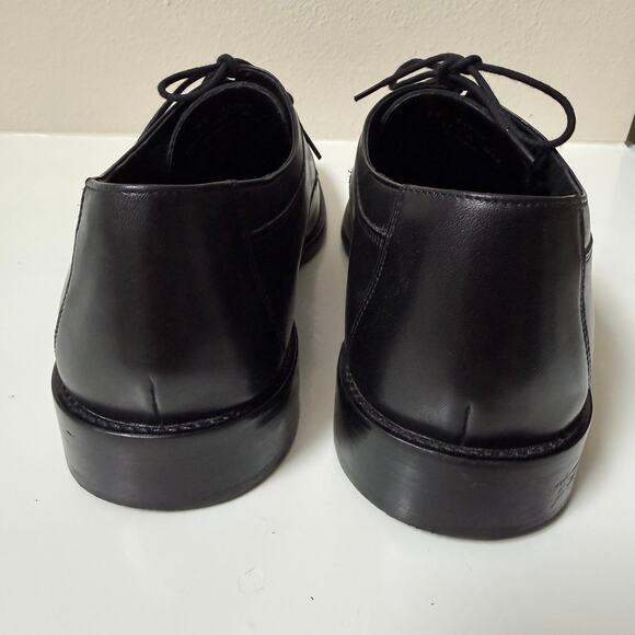 Johnston & Murphy Men’s Black Cap Toe Oxford Dress Shoes Leather Size 11 M main image 6